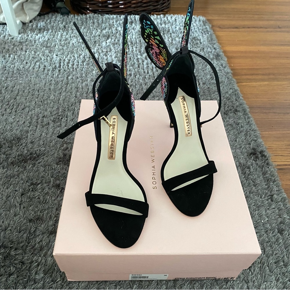 SOPHIA WEBSTER CHIARA SANDALS - Picture 4 of 13